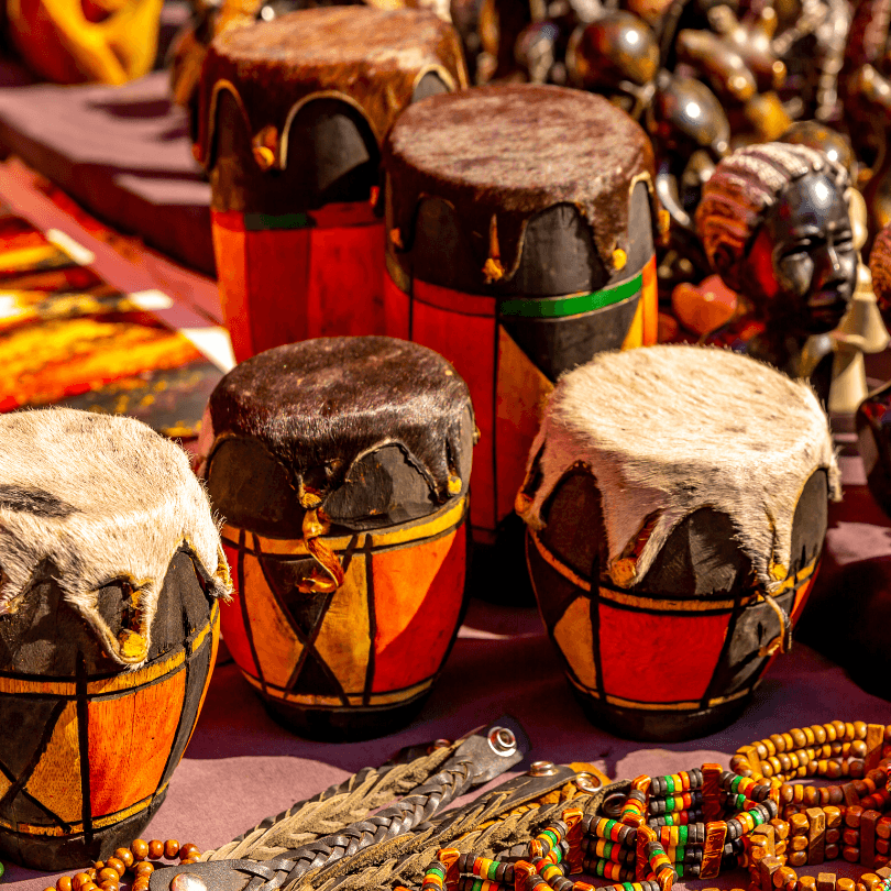 African culture drums