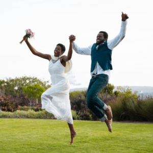 Jumping the broom, a tradition at carried on by many African-American couples
