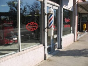 Taylor's Barber Shop in Marion