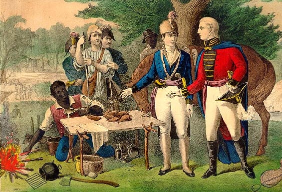 Photo of Francis Marion with Oscar Marion included