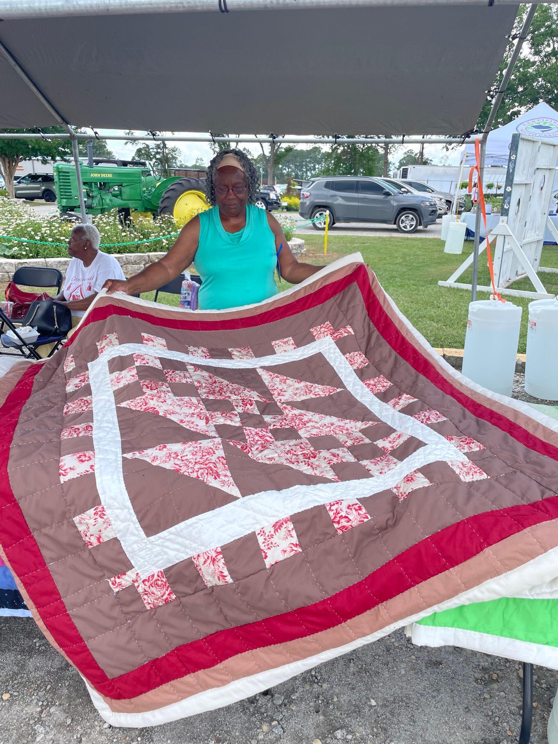 Bernice Spears, Member of Bernice's Quilting Club