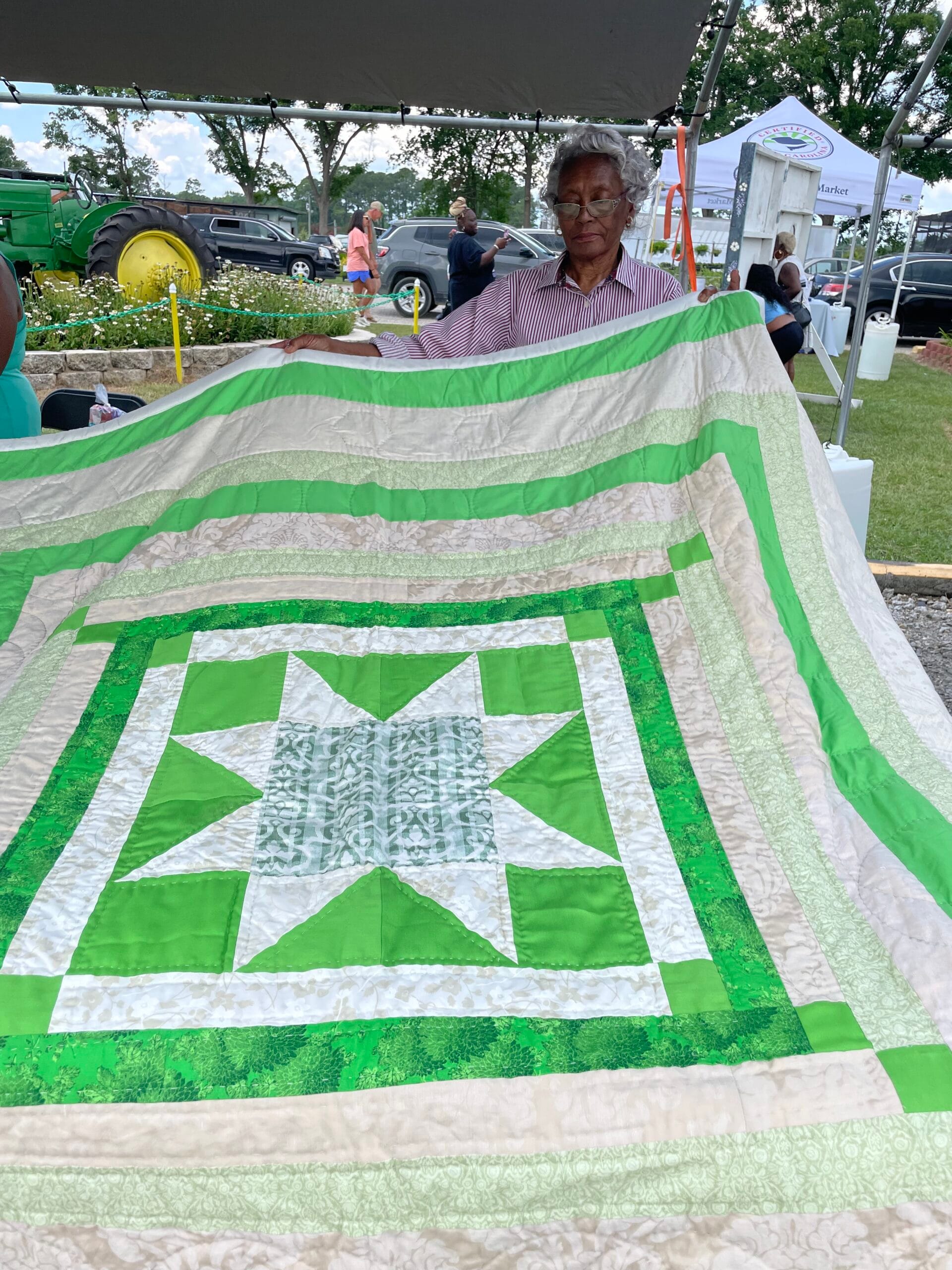 Jerlene Bostick, Member of Bernice's Quilting Club